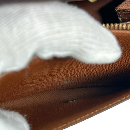 Louis Vuitton M61730 Monogram L-shaped Zipper Porte Monnaie Vie Trésor Fold