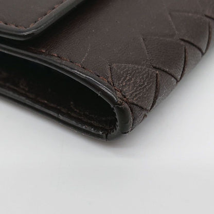 Bottega Veneta Key Case Brown 6ring With Box