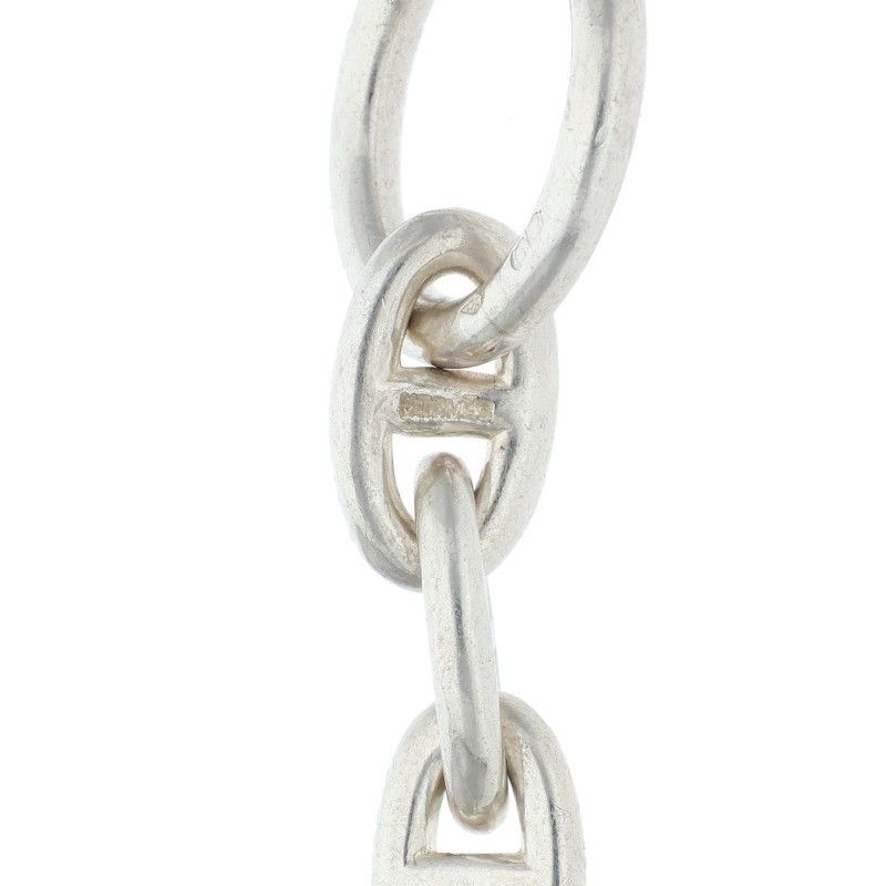 Hermes Chaine D'ancre PM Chaine D'ancre Silver Choker Necklace Men's PM