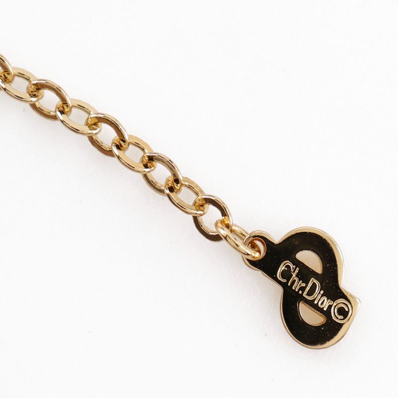 [dior] Christian Dior High Heel Motif Gold Plated Ladies 6.5g Necklace
