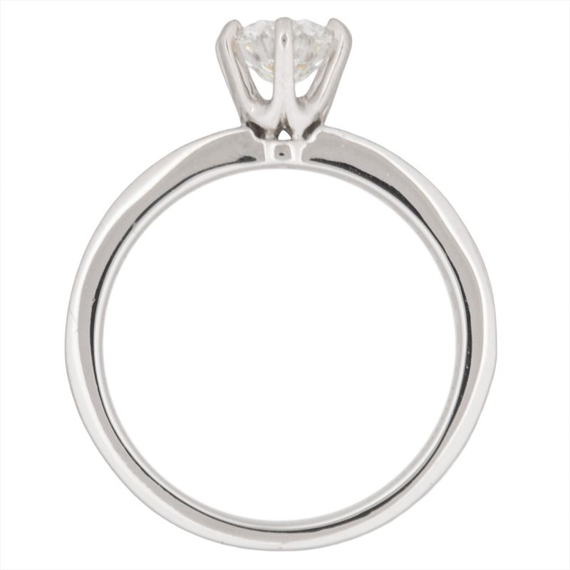 Tiffany & Co Tiffany & Co Solitaire Half Eternity Ring With Diamonds 051ct