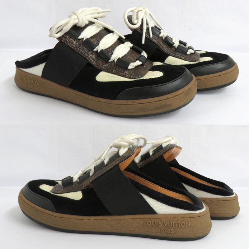 Louis Vuitton Ruth Line Sneakers - 1abvq8 Monogram 37.5 Noir Black