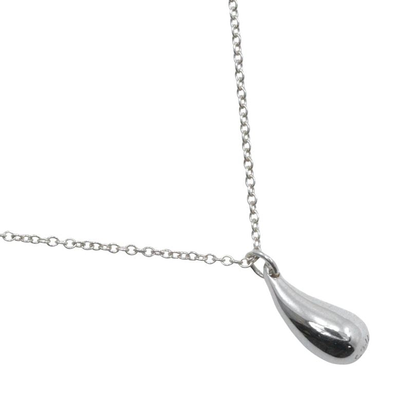 Tiffany & Co Teardrop Elsa Peretti 925 Silver Ladies 2.6g Necklace