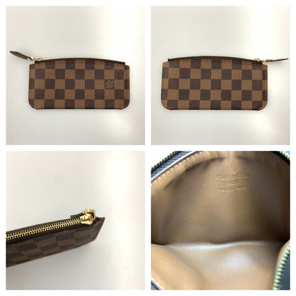 Louis Vuitton Damier Portefeuille Ascot Long Wallet N63171 Brown