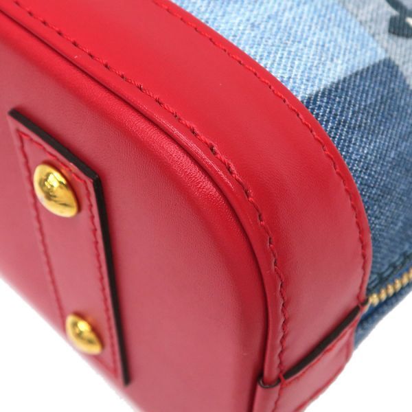 Louis Vuitton Monogram Denim Alma BB Patchwork M45042