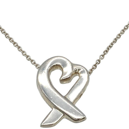 Tiffany & Co Tiffany & Co Loving Heart Necklace Sv925 30g Silver Elsa Peretti