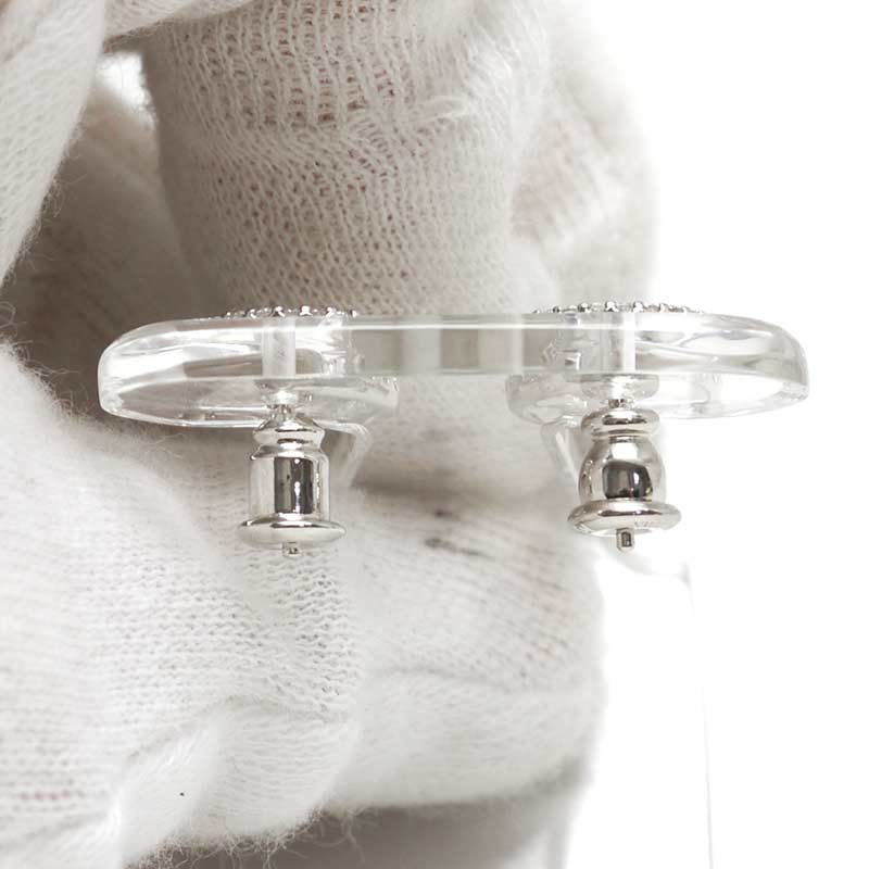 Fendi F'is Fendi Earrings Plated Rhinestones