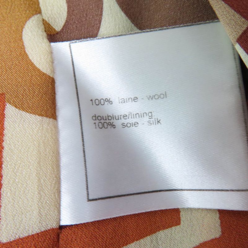 CHANEL 00A P16210w02649 100% Wool Coco Mark Lined Full Logo Tweed Jacket And