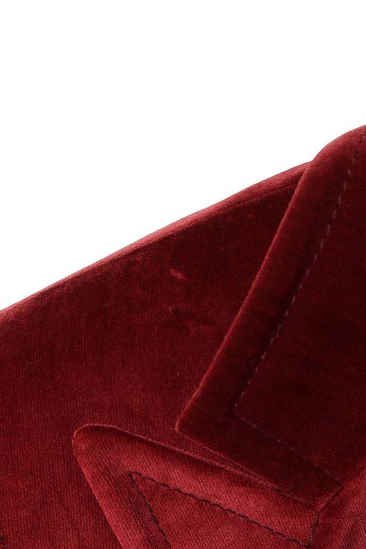 Gucci CTX 75907g Velour Tailored Jacket Men's 46