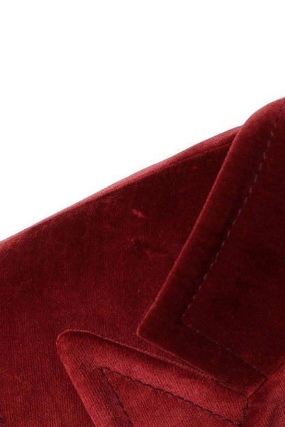 Gucci CTX 75907g Velour Tailored Jacket Men's 46