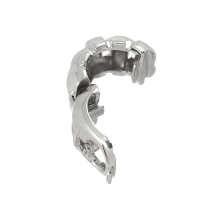 Tiffany & Co Tiffany & Co Woven Mesh Earring 18K WG White Togo Old 750 One Ear