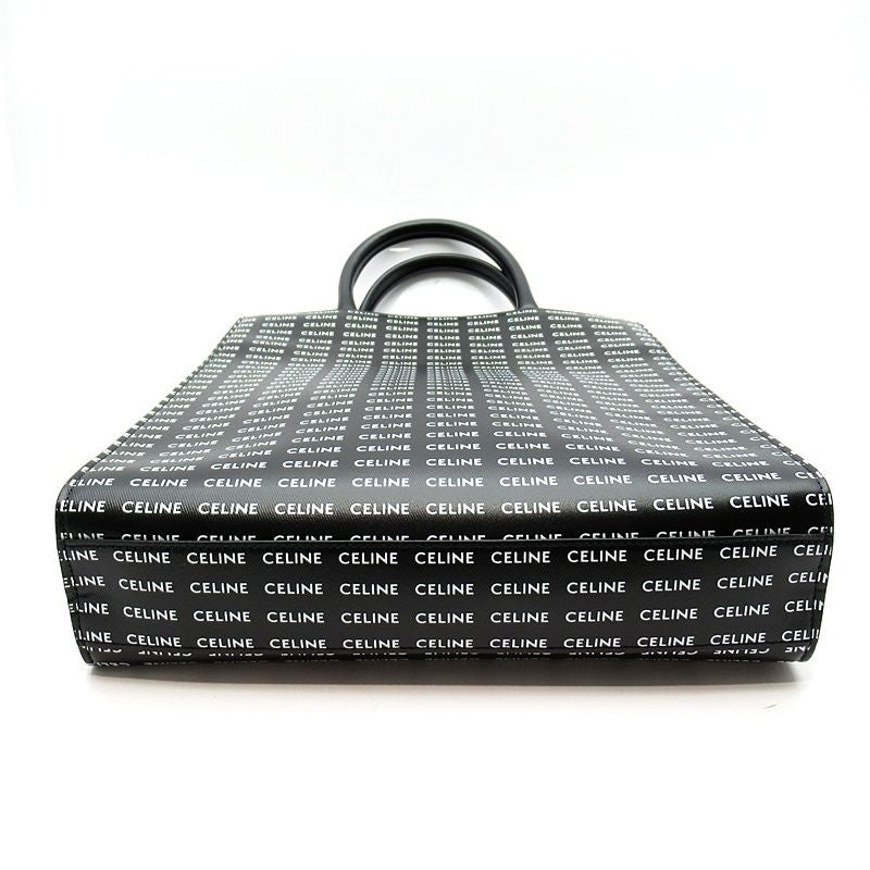 Celine Vertical Cabas Small Tote Bag 191542dt2 PVC Calf Women's Tote Bag Black