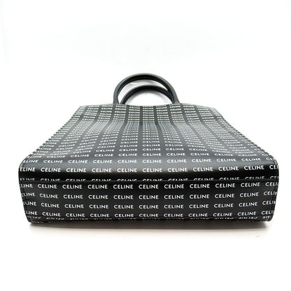 Celine Vertical Cabas Small Tote Bag 191542dt2 PVC Calf Women's Tote Bag Black