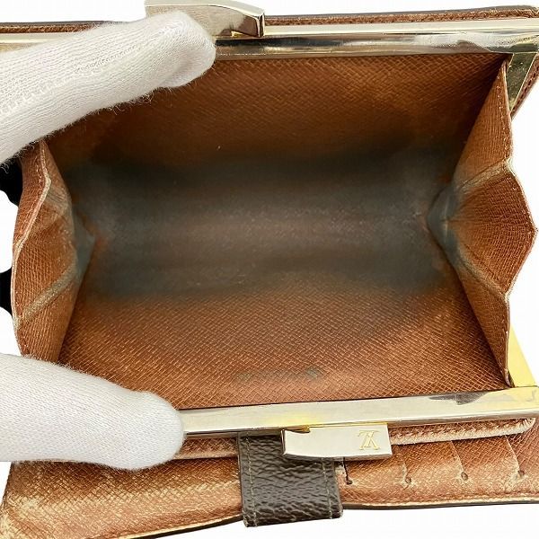 Louis Vuitton Monogram Foil Viennois M61674 Clasp Fold Wallet For Women