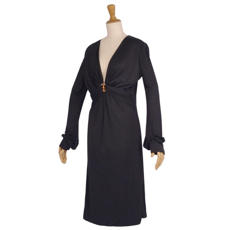 Gucci Dress Long Sleeves Long Sleeves Bamboo Rayon
