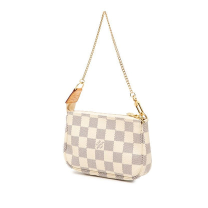 Louis Vuitton Damier Azure Mini Pochette Accessoire Accessory Pouch Handbag