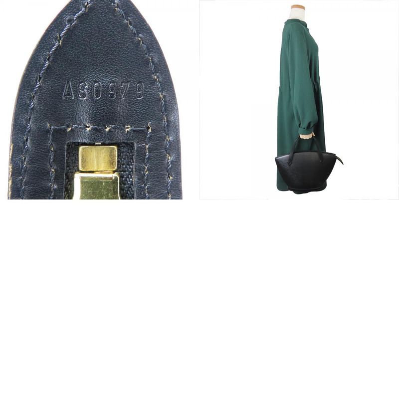 Louis Vuitton Tote Bag Saint-jacques M52272 Epi Leather Noir Black Gold