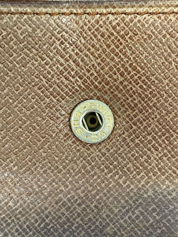 Louis Vuitton Monogram Portefeuille Marco Bifold Wallet M61675 Brown Made In