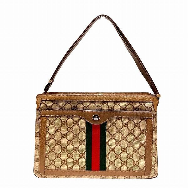 Gucci GG Supreme Sherry Line 14-02-013 One Shoulder Bag Shoulder Bag Unisex