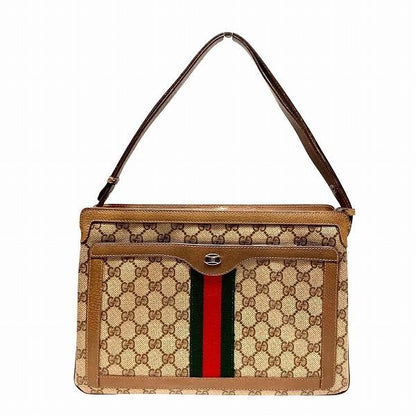 Gucci GG Supreme Sherry Line 14-02-013 One Shoulder Bag Shoulder Bag Unisex