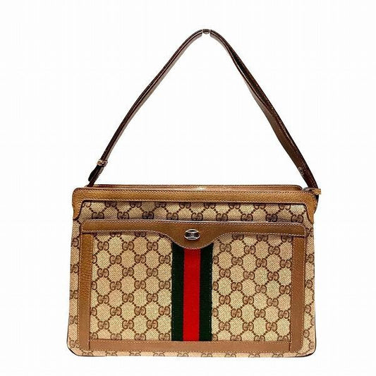 Gucci GG Supreme Sherry Line 14-02-013 One Shoulder Bag Shoulder Bag Unisex