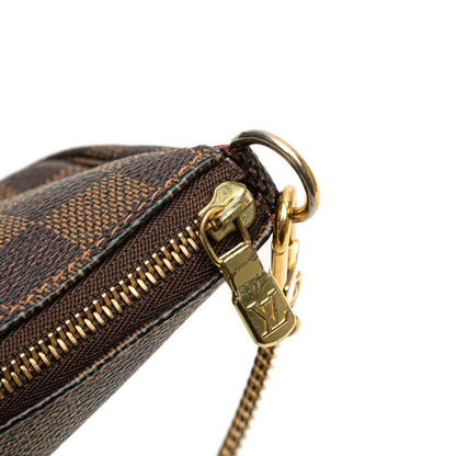 Louis Vuitton Damier Mini Pochette Accessoire Accessory Pouch Handbag N58009