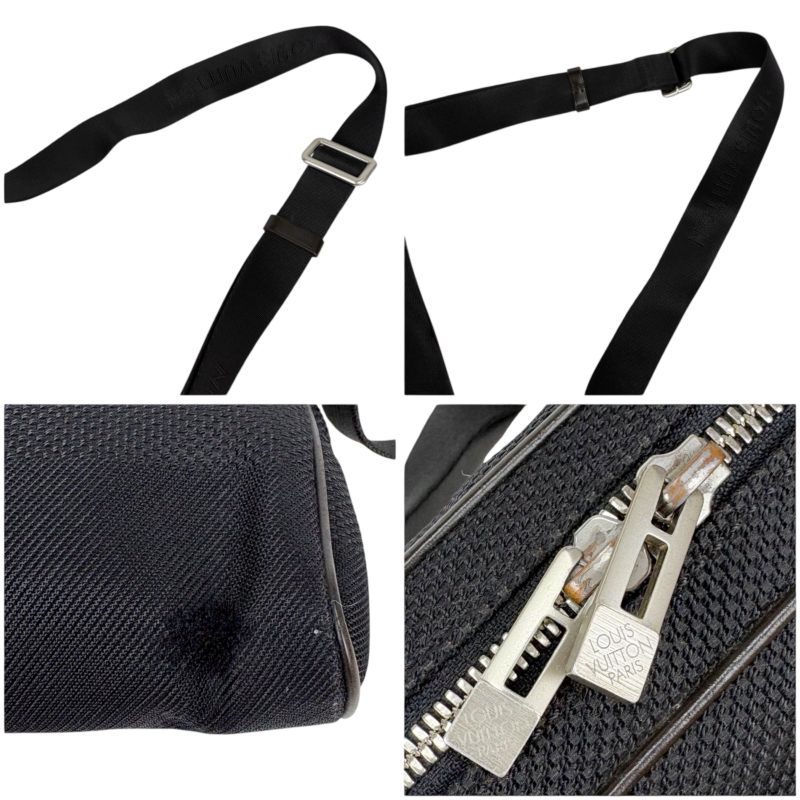 Louis Vuitton Damier-juan Acrobat Messenger Bag Crossbody Bag Noir Black