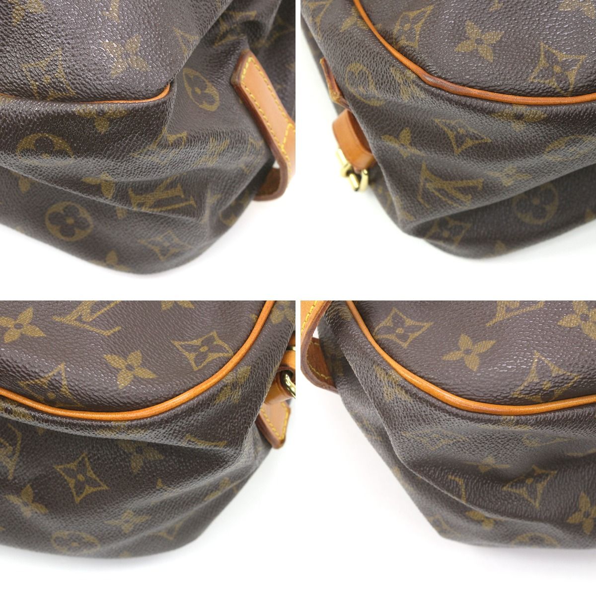 Louis Vuitton Monogram Saumur 35 Shoulder Bag M42254《junk Item》