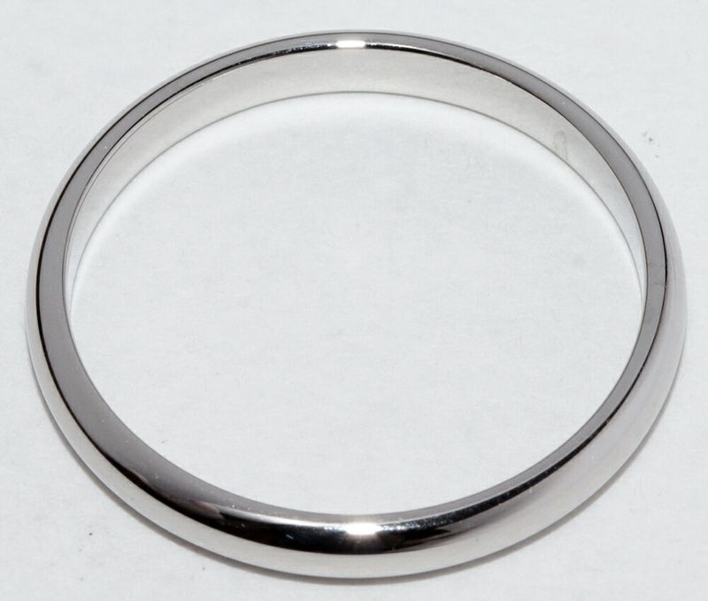Cartier Ring Pt950 Classic Wedding Ring 1895 Wedding Ring Width 25mm (010in)