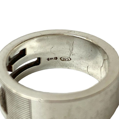 Gucci Square G Ring Silver 925 No 14 Accessories 102-4