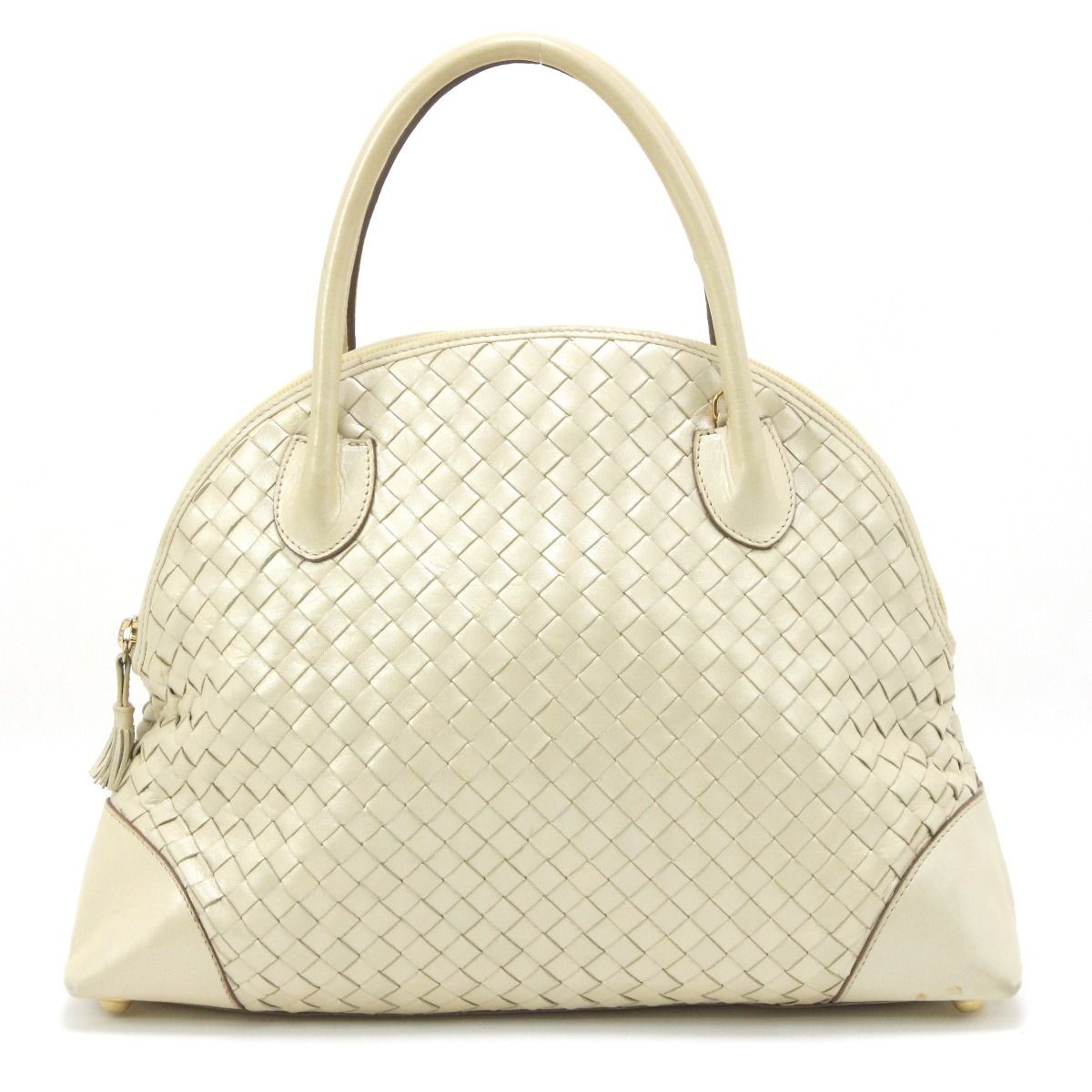 Bottega Veneta Handbag Old Type Ivory