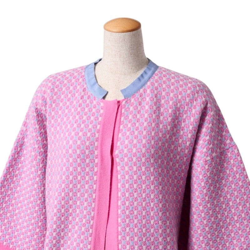 Chanel Cardigan Size 34 P47 CC Logo Coco Mark Buttons Knitted All Cashmere