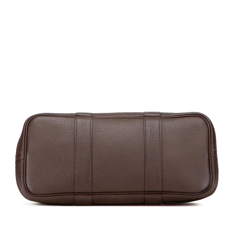 Hermes Garden Party TPM Chocolat Silver Hardware Negonda Ladies Hermes
