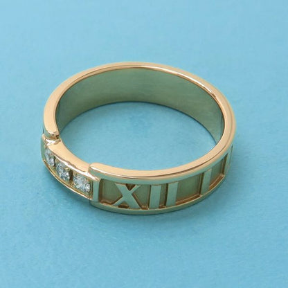 Tiffany & Co Atlas Ring / Diamond 3p#165