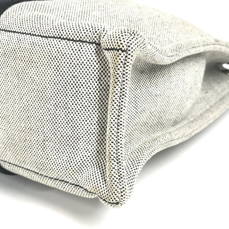 Hermes Handbag Sac Arne MM Sac Arne MM Toile Ash Black