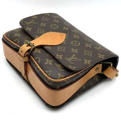 Louis Vuitton M51253 Cartes Ciel Shoulder Bag Brown Monogram Canvas Vintage