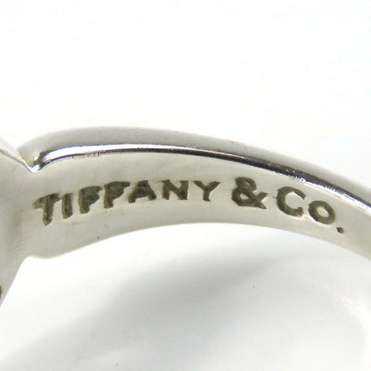 Tiffany & Co Ring ・ Ring Heart Ribbon Silver 925 18K Yellow Gold Approx 3.2g