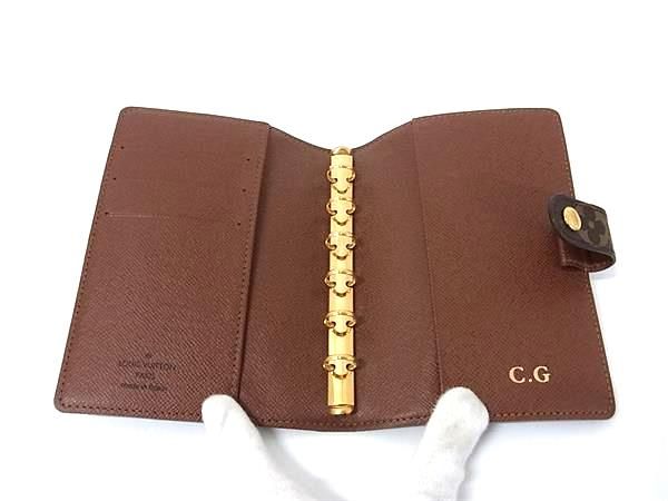 Louis Vuitton R20005 Monogram Agenda PM 6-ring Notebook Cabas -