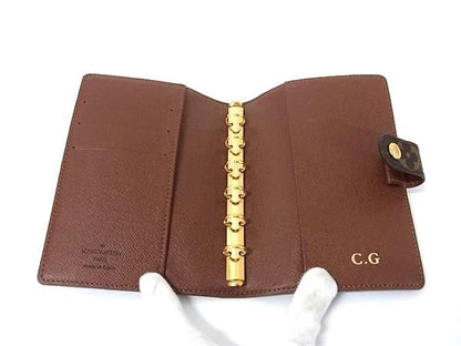 Louis Vuitton R20005 Monogram Agenda PM 6-ring Notebook Cabas -