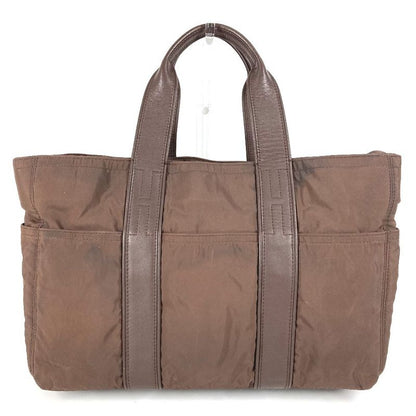 Hermes Handbag Acapulco Tote MM Tote MM Leather /nylon Brown