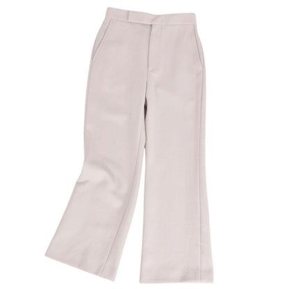 Celine Pants Phoebe Period Long Pants Wool Bottom