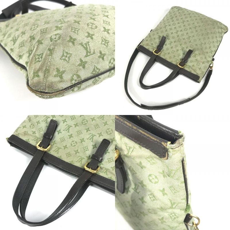Louis Vuitton Handbag Francoise M92209 Monogram Mini Canvas Khaki