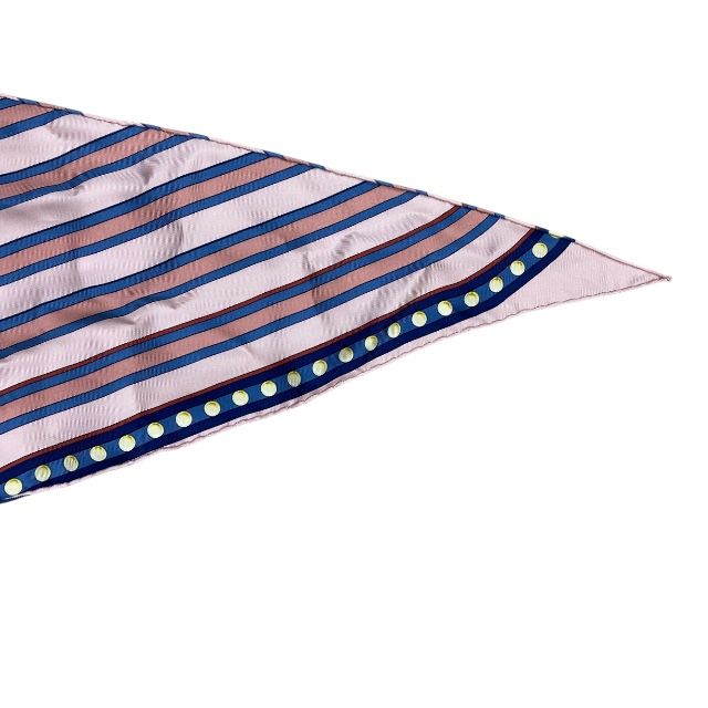 Hermes Grand Tralala Grand Tralala Rosange Nano Scarf Rhombic Silk Pink