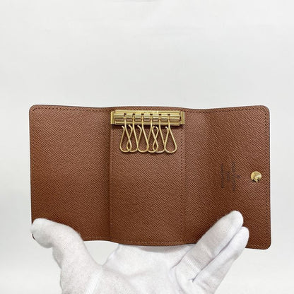 Louis Vuitton Key Case Monogram Multicles 6 M62630 Brown Men Women Unisex