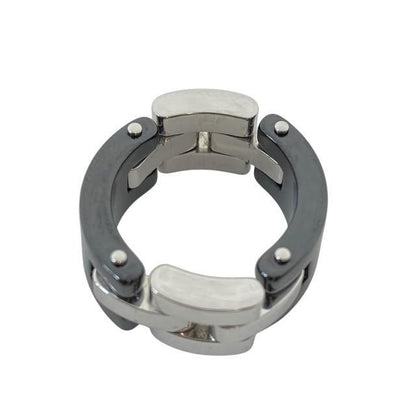 Cartier Maillon Panthère Ring A Jewelry 18K White Gold Diamonds 20 Diamonds