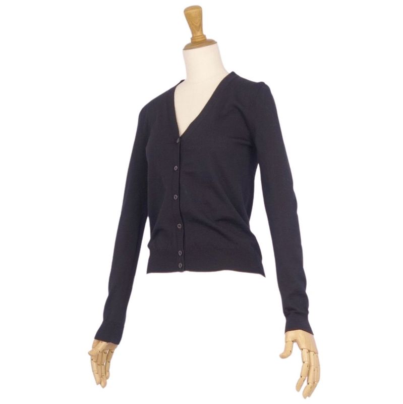 Prada Cardigan Knit Wool Top Women's 3