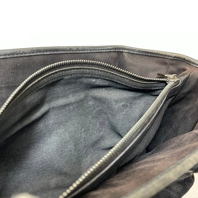 Celine Handbag Boogie Bag Black C Macadam Excellent Condition Suede