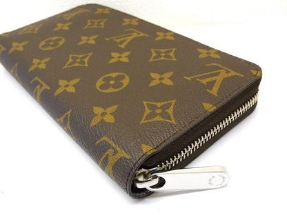 Louis Vuitton Zippy Wallet - M27029 New Monogram Silver Round Zipper Long