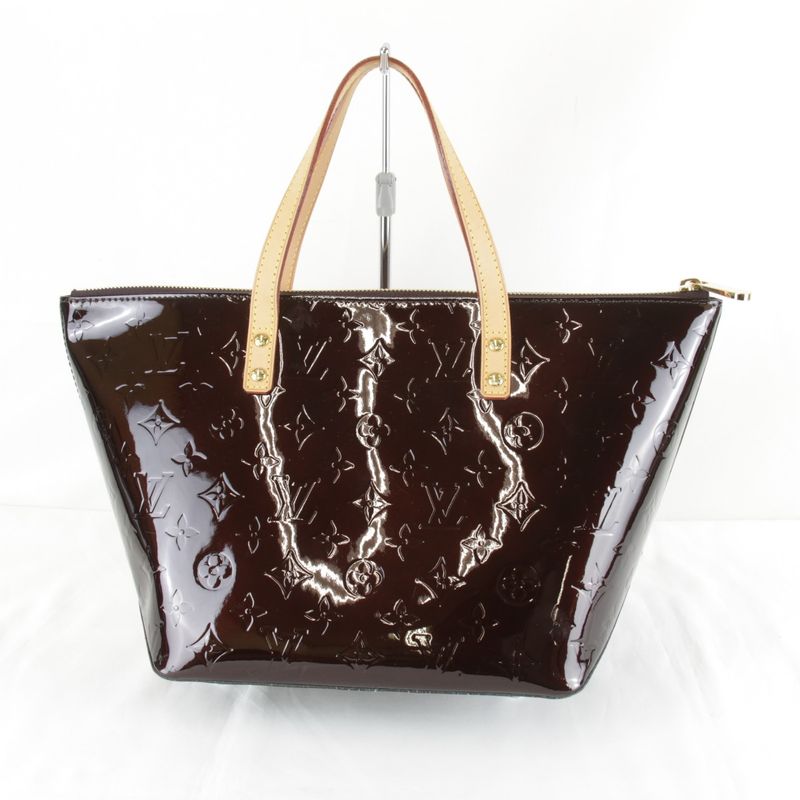 Louis Vuitton M93585/serial Unknown Vernis Perveu PM Amarante Tote