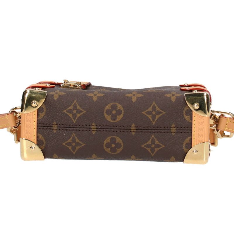 Louis Vuitton M46815 Side Trunk Monogram 2way Shoulder Bag Ladies PM
